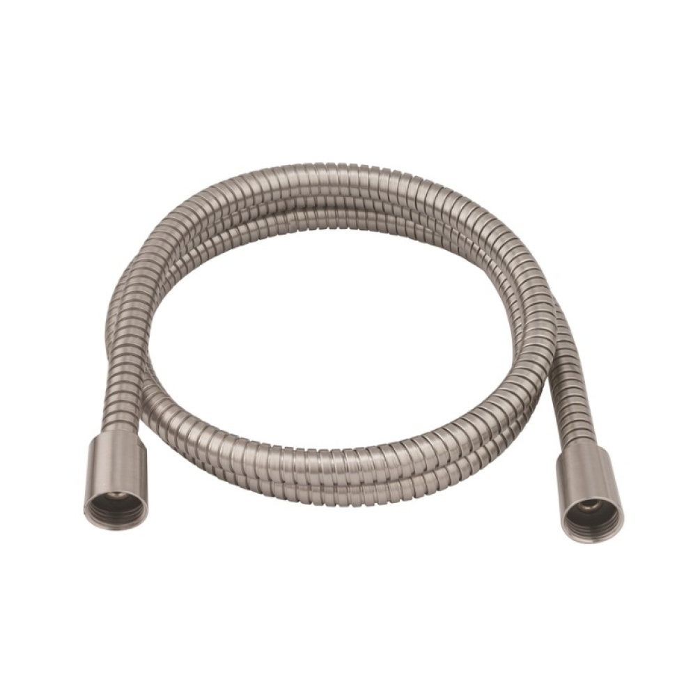 Product Cut out image of the Crosswater MPRO Brushed Stainless Steel Shower Hose